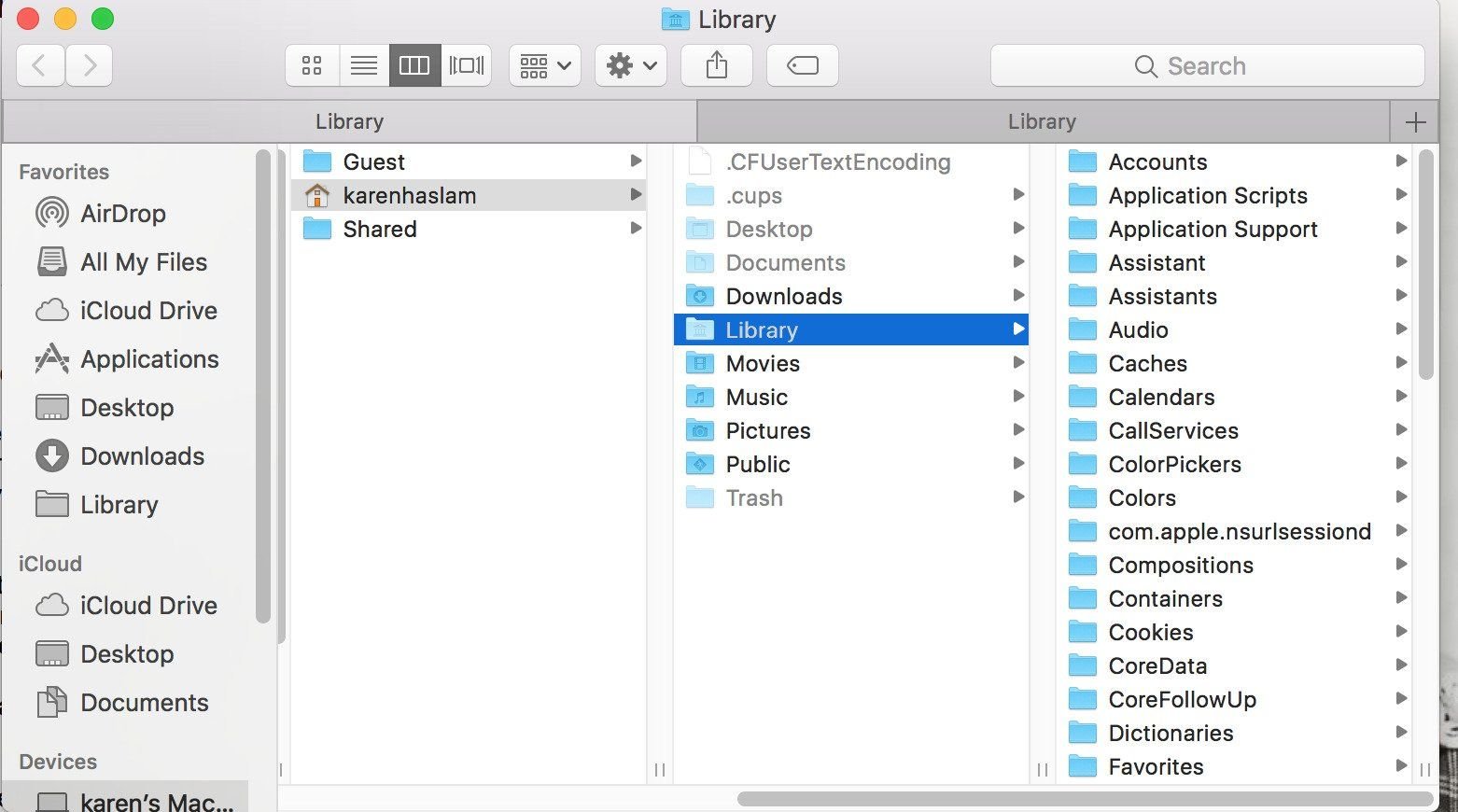 search for documents on mac